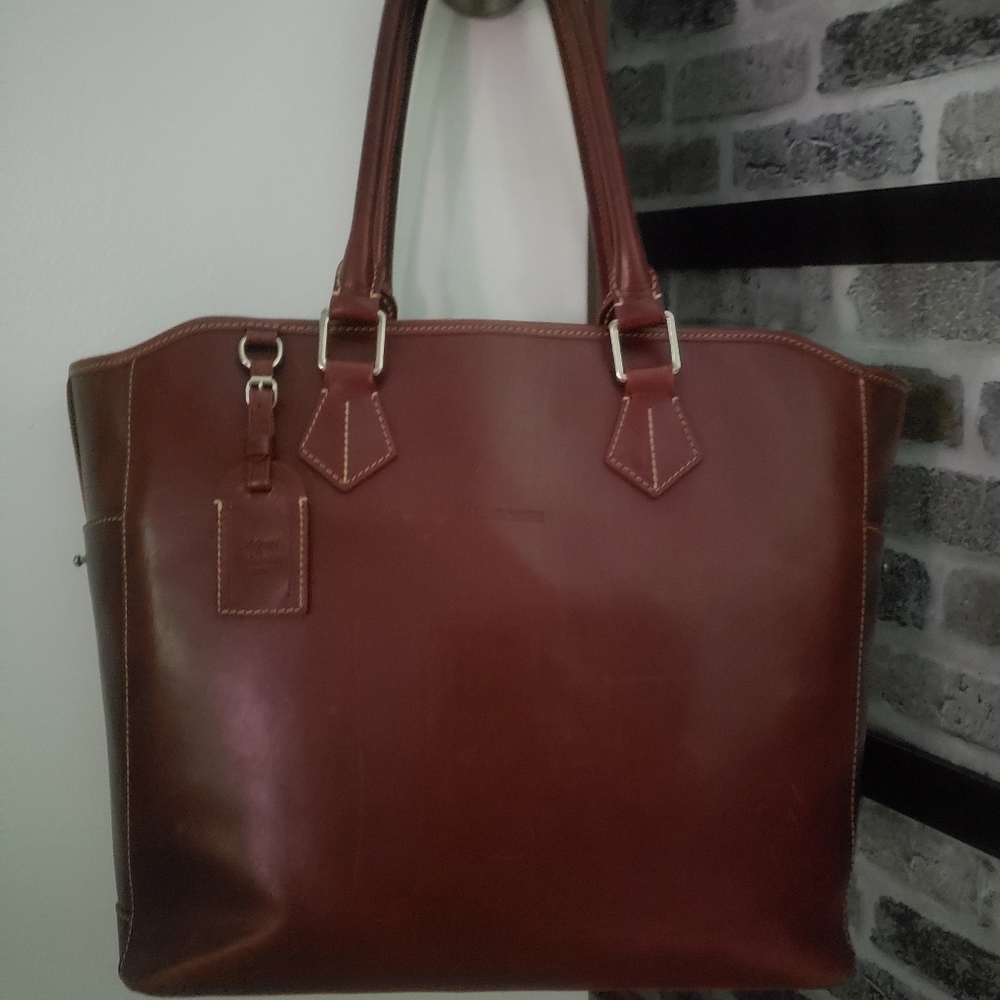 Dooney & Bourke ALTO Cordovan Leather Large Tote
